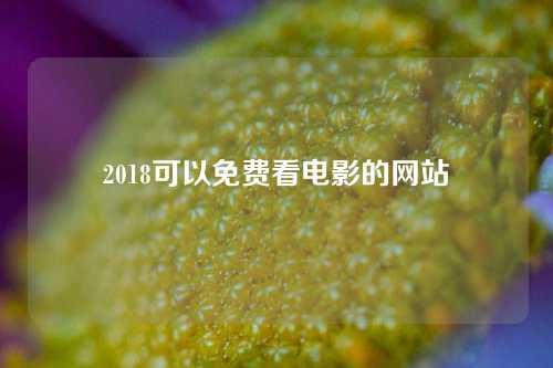 2018可以免费看电影的网站